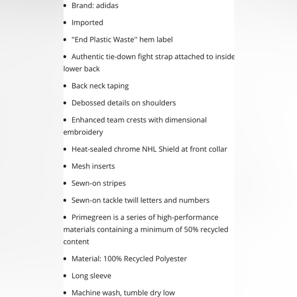 Sidney Crosby NHL Pittsburg Penguins Authentic Player Jersey - Picture 13 of 13